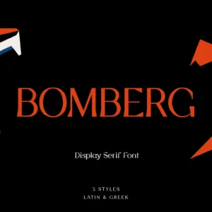 bomberg serif font