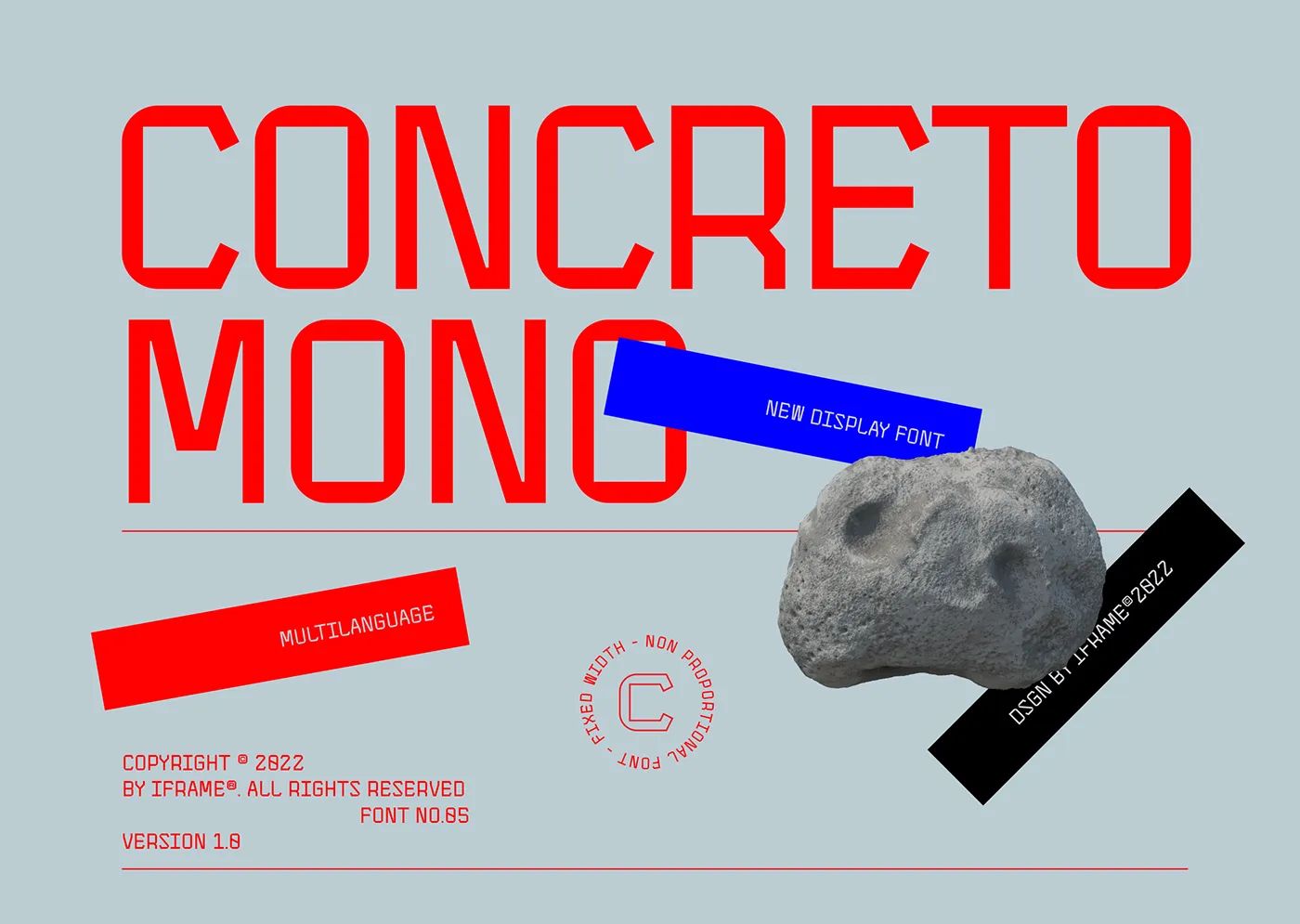 concreto-mono-font
