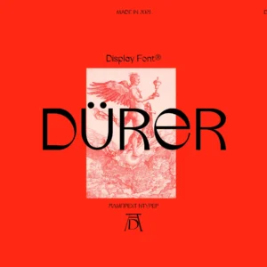 durer dispaly font